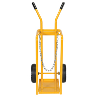 Chariot pour bouteille de gaz, Roues Caoutchouc moul&eacute;, Base de 9-13/16" la x 16" lo, 150 lb OSI Industrial Sales