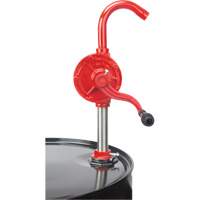 Rotary Type Drum Pump, Cast Iron/Steel, Fits 30-55 Gal., 8 oz./Stroke OSI Industrial Sales