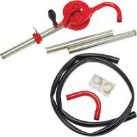 Rotary Type Drum Pump, Cast Iron/Steel, Fits 30-55 Gal., 8 oz./Stroke OSI Industrial Sales