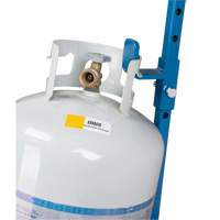 Chariot &agrave; cylindres, Roues Anticrevaison, Base de 15-1/2" W x 14-1/4" L, 600 lb OSI Industrial Sales