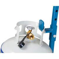 Chariot &agrave; cylindres, Roues Anticrevaison, Base de 15-1/2" W x 14-1/4" L, 600 lb OSI Industrial Sales