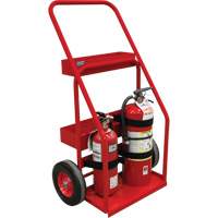 Chariot de prevention d'incendie pour travaux &agrave; chaud, Roues Semi-pneumatique, Base de 17,75" la x 8,9" lo, 100 lb OSI Industrial Sales
