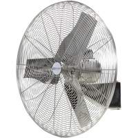 Stainless Steel Food Service Washdown Air Circulating Fans, Industrial, 1 Speed, 24" Diameter OSI Industrial Sales