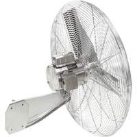 Stainless Steel Food Service Washdown Air Circulating Fans, Industrial, 1 Speed, 24" Diameter OSI Industrial Sales