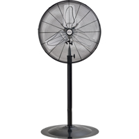 Ventilateur non oscillant sur socle, Robuste, 2 Vitesses, Diam&egrave;tre de 24" OSI Industrial Sales