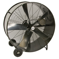 Ventilateur tambour robuste et fixe &agrave; courroie, Industriel, 2 vitesses, Diam&egrave;tre de 42" OSI Industrial Sales
