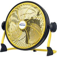 Ventilateur d'int&eacute;rieur/ext&eacute;rieur rechargeable avec port USB, Commercial, Variable vitesses, Diam&egrave;tre de 12" OSI Industrial Sales