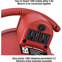 Appareil de ventilation, 550 pi³/min OSI Industrial Sales