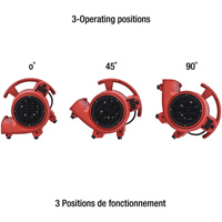 Appareil de ventilation, 550 pi³/min OSI Industrial Sales