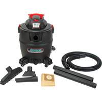 Vacuum, Wet-Dry, 6 HP, 16 US Gal. (60.6 Litres) OSI Industrial Sales