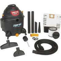 Built-In Pump Shop Vacuum, Wet-Dry, 6 HP, 18 US Gal. (68.1 Litres) OSI Industrial Sales