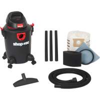 DIY & Workshop Series Shop Vacuum, Wet-Dry, 3.5 HP, 6 US Gal. (22.7 Litres) OSI Industrial Sales