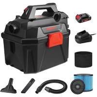 Cordless Wet/Dry Vacuum, 20 V, 2 Gal. Capacity OSI Industrial Sales