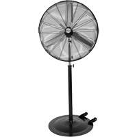 Non-Oscillating Pedestal Fan with Casters, Industrial, 3 Speed, 30" Diameter OSI Industrial Sales