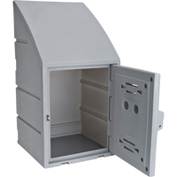 Casier, 15" x 15" x 31", Gris, Assembl&eacute; OSI Industrial Sales