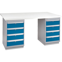 &eacute;tabli pr&eacute;conçu, 72" la x 30" p x 34" h, Capacit&eacute; 2500 lb OSI Industrial Sales