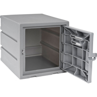 Casier, 12" x 15" x 12", Gris, Assembl&eacute; OSI Industrial Sales