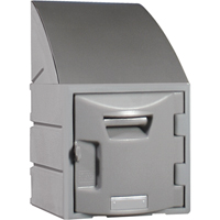 Casier, 12" x 15" x 25", Gris, Assembl&eacute; OSI Industrial Sales