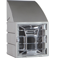 Casier, 12" x 15" x 12", Gris, Assembl&eacute; OSI Industrial Sales