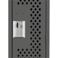 Casiers Clean Line, Bloc de 2, 24" x 15" x 72", Acier, Charbon, Rivet (assembl&eacute;), Perfor&eacute; OSI Industrial Sales
