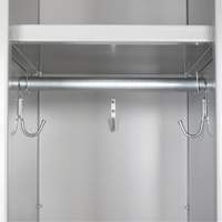 Porte-manteaux pour casiers Clean Line OSI Industrial Sales