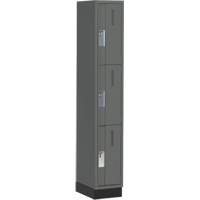 Casiers robustes Concorde, 3 niveaux, 12" x 18" x 76", Acier, Charbon, Soud&eacute; (assembl&eacute;) OSI Industrial Sales