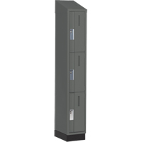 Casiers robustes Concorde, 3 niveaux, 12" x 18" x 82", Acier, Charbon, Soud&eacute; (assembl&eacute;) OSI Industrial Sales