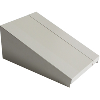 All-Welded Concorde - Heavy-Duty Lockers Sloping Top, 1 Bank, 18" D x 12" W x 6" H, Grey, Steel OSI Industrial Sales