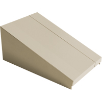 All-Welded Concorde - Heavy-Duty Lockers Sloping Top, 1 Bank, 18" D x 12" W x 6" H, Beige, Steel OSI Industrial Sales