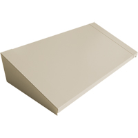 All-Welded Concorde - Heavy-Duty Lockers Sloping Top, 3 Bank, 18" D x 36" W x 6" H, Beige, Steel OSI Industrial Sales