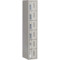 Casiers robustes Concorde, 6 niveaux, 12" x 18" x 72", Acier, Gris, Soud&eacute; (assembl&eacute;) OSI Industrial Sales
