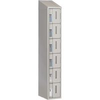 Casiers robustes Concorde, 6 niveaux, 12" x 18" x 78", Acier, Gris, Soud&eacute; (assembl&eacute;) OSI Industrial Sales
