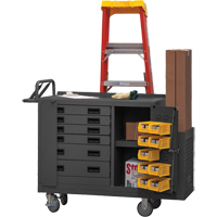 Heavy Duty Mobile Work Stations, Steel Surface OSI Industrial Sales