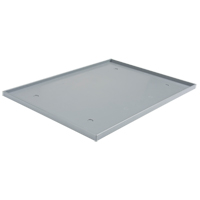 Locker Base Insert, Fits Locker Size 12" x 18", Dark Grey, Plastic OSI Industrial Sales