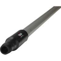 Transport Line Handle, Aluminum/Polypropylene, Ergonomic, Euro Threaded Tip, 1-1/4" Diameter, 59" Length OSI Industrial Sales