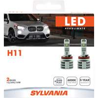 H11 Headlight Bulb, LED, 13.2 W/17 W, White OSI Industrial Sales