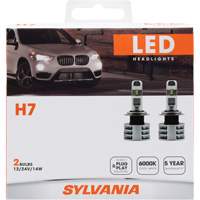 H7 Headlight Bulb, LED, 13.2 W/17 W, White OSI Industrial Sales