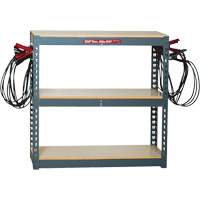 Battery Charging Rack with 10 Clamp Sets OSI Industrial Sales