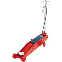 Floor Jack, 10 Ton(s) Capacity, 6-1/8" Lowered, 27-1/4" Raised, Air Hydraulic OSI Industrial Sales