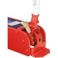 Floor Jack, 10 Ton(s) Capacity, 6-1/8" Lowered, 27-1/4" Raised, Air Hydraulic OSI Industrial Sales