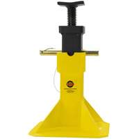 Jack Stands with Adjustable Screw Top Saddle, Locking Pin, 15-1/2" - 20-1/2" H OSI Industrial Sales