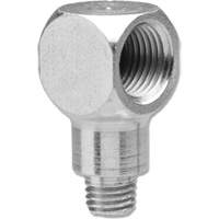 Grease Fitting Adapter with 90-Degree Angle, 1/4"-28 Thread OSI Industrial Sales
