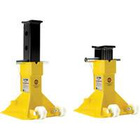 EZ-Wheel Jack Stand, Locking Pin, 22 Tons Capacity, 13-1/2" - 20" H OSI Industrial Sales
