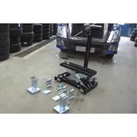 Cric de service de plancher, 14 tonne(s) Capacit&eacute;, 8-1/4" Abaiss&eacute;e, 20" &eacute;lev&eacute;e, Air comprim&eacute;/hydraulique OSI Industrial Sales