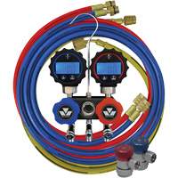 Jeu de manom&egrave;tres manifold compact Mini-Fold – S&eacute;rie noire OSI Industrial Sales