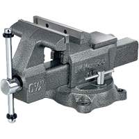 K65 Professional Workshop Vise, 6-1/2" Jaw Width, 3-7/8" Throat Depth, Swivel Base OSI Industrial Sales