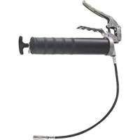 Pistolet &agrave; graisse robuste &agrave; poign&eacute;e pistolet avec rallonge de tuyau flexible, Capacit&eacute; 14 oz OSI Industrial Sales