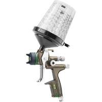 Pistolet de peinture de premi&egrave;re qualit&eacute; pour peinture automobile avec psi num&eacute;rique X5500 HVLP 1,2 I RPS D, Entr&eacute;e d'air 1/4" NPT, 15,19 pi³/min, Capacit&eacute; 0,6 L/0,9 L, 0,17 psi OSI Industrial Sales