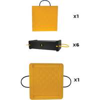 Ensemble de syst&egrave;me de sout&egrave;nement en composite CribLok 8 mcx OSI Industrial Sales