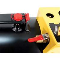 Ensemble de mise en place de talon haute pression de 13 gallons Hurricane "CAT-13", Aluminium OSI Industrial Sales